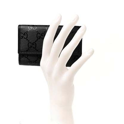 Gucci Imprime Monogram 6 Key Case Black 4 of 18