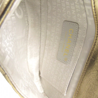 Chanel Lambskin Triple Chain Bag Gold 6 of 10