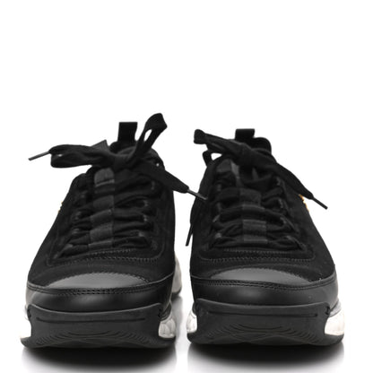 Chanel Velvet Calfskin Mixed Fibers CC Sneakers 39.5 Black 2 of 8