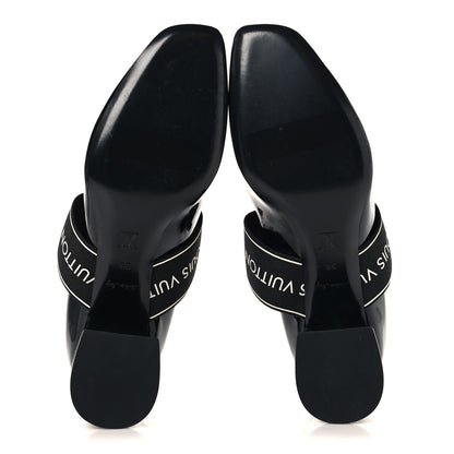 Louis Vuitton Patent Uncover Pumps 39 Black 6 of 9