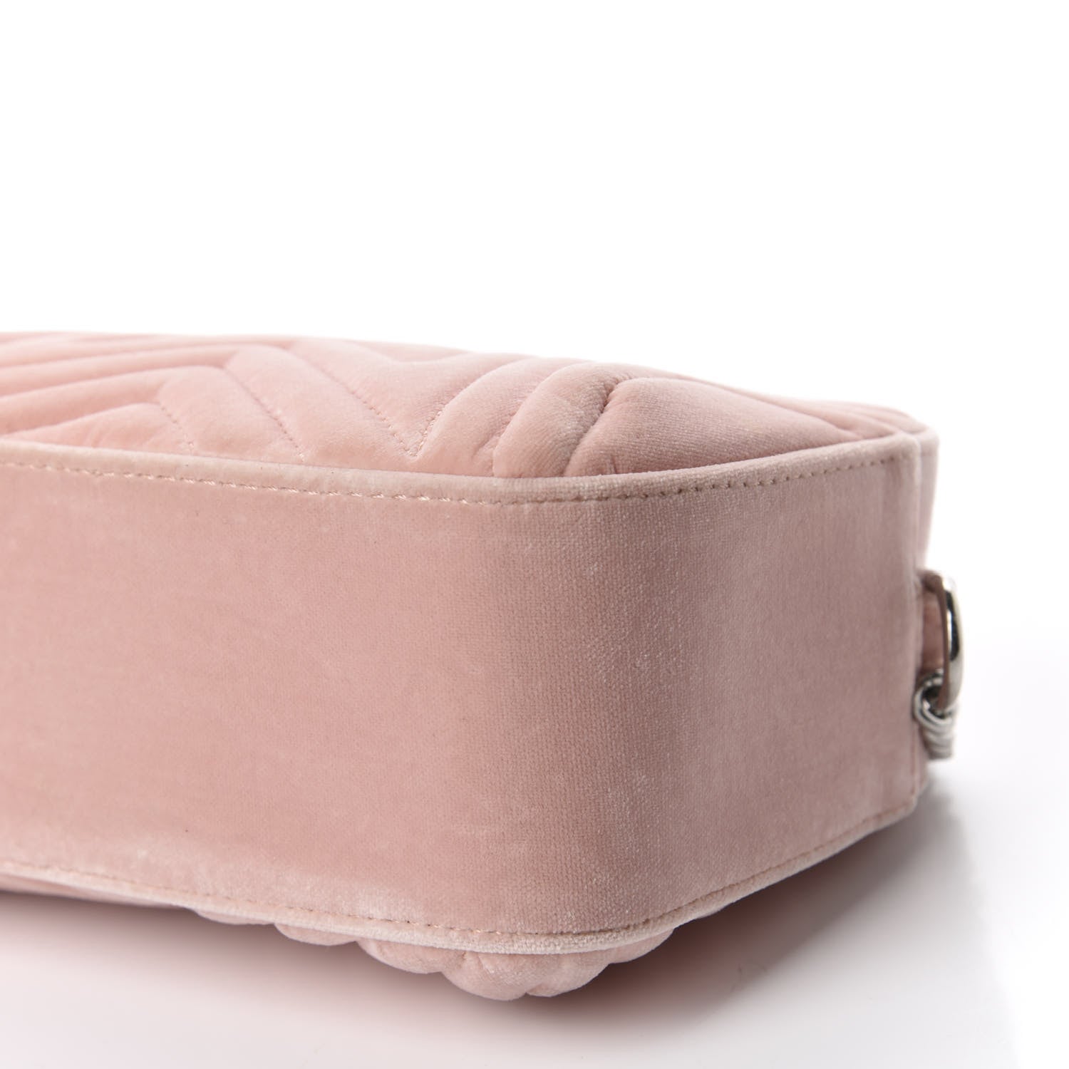 Stella McCartney Velvet Star Patch Shoulder Bag Pink 7 of 11