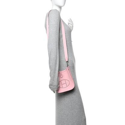 Hermes Taurillon Clemence Evelyne TPM Rose Sakura Rose Sakura 2 of 11