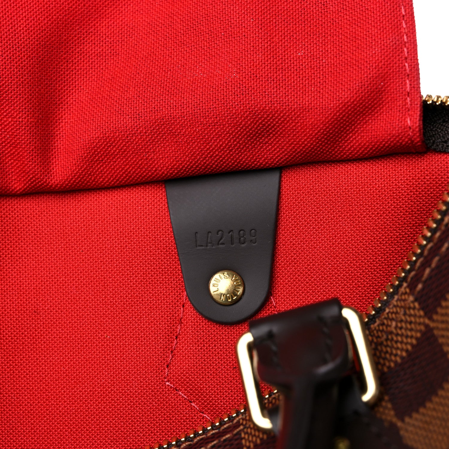 Louis Vuitton Damier Ebene Speedy Bandouliere 30 7 of 10