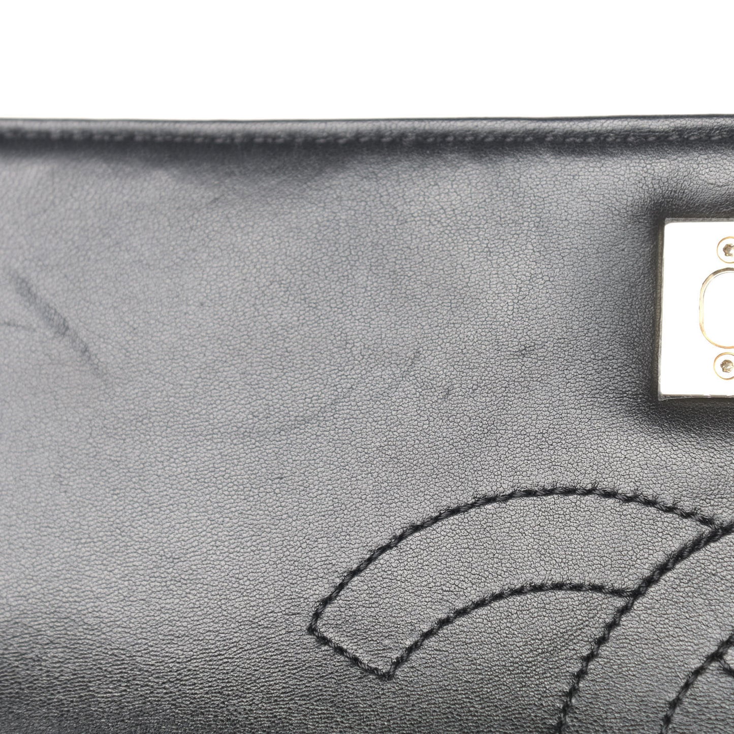Lambskin Quilted Medium Trendy CC Flap Dual Handle Bag Black