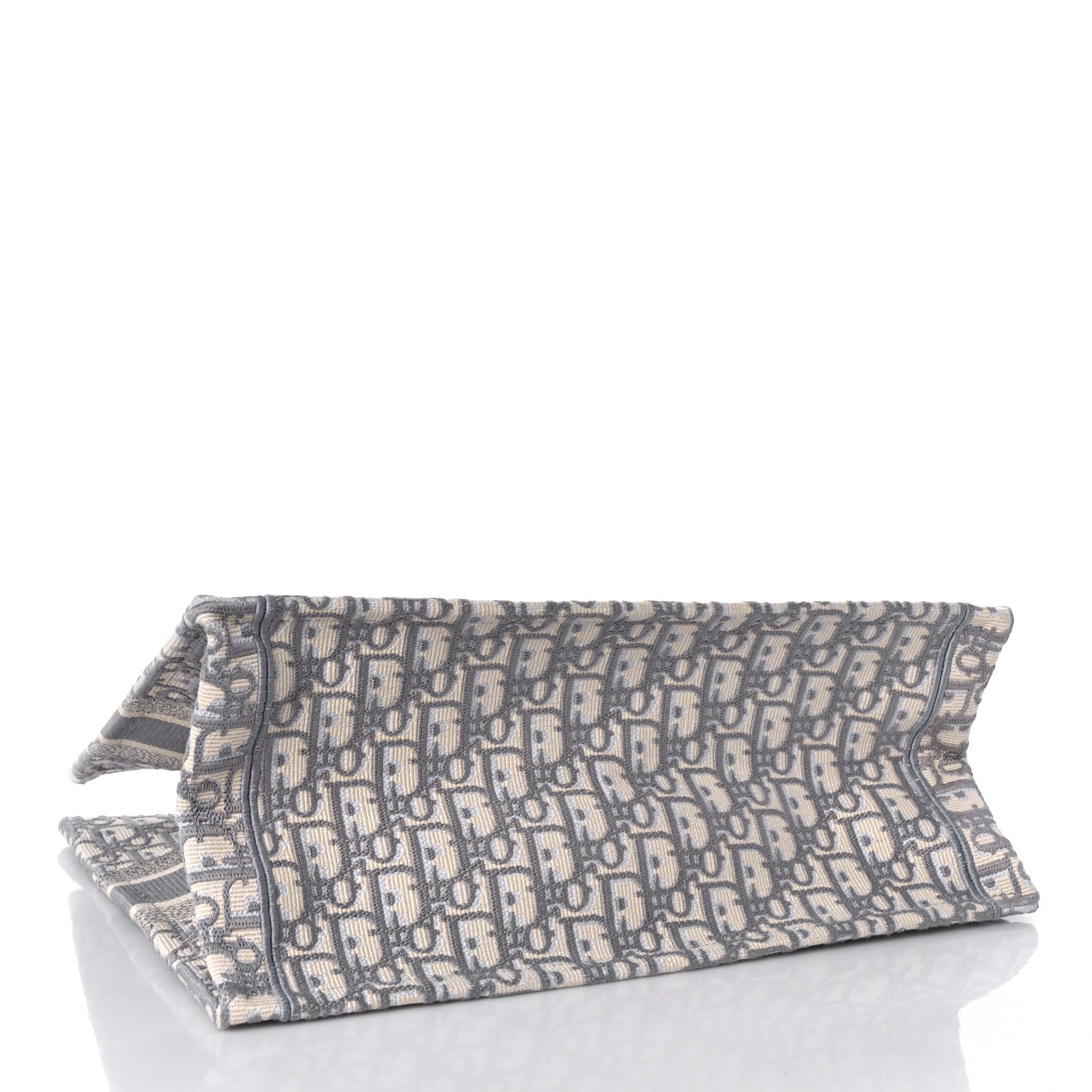 Christian Dior Oblique Medium Book Tote Grey 4 of 9
