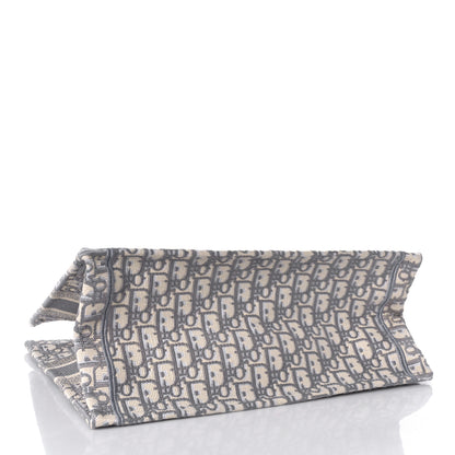 Christian Dior Oblique Medium Book Tote Grey 4 of 9