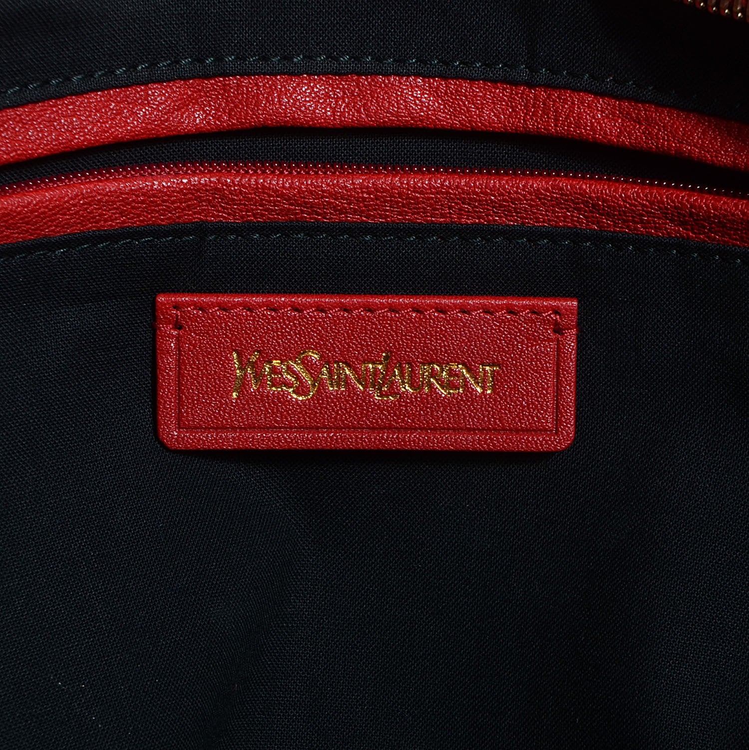 Saint Laurent Sheepskin Large Cabas ChYc Red 6 of 8