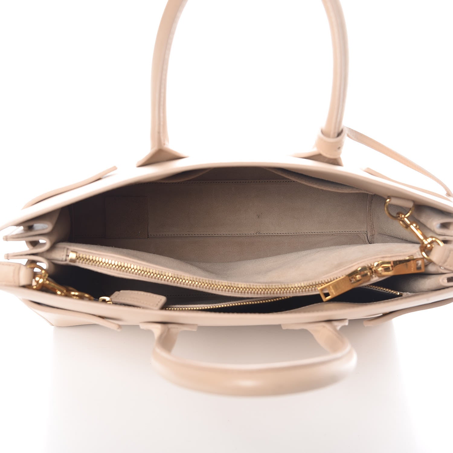 Saint Laurent Calfskin Small Sac De Jour Nude Powder 6 of 13