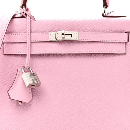 Hermes Epsom Kelly Sellier 25 Mauve Sylvestre 7 of 10