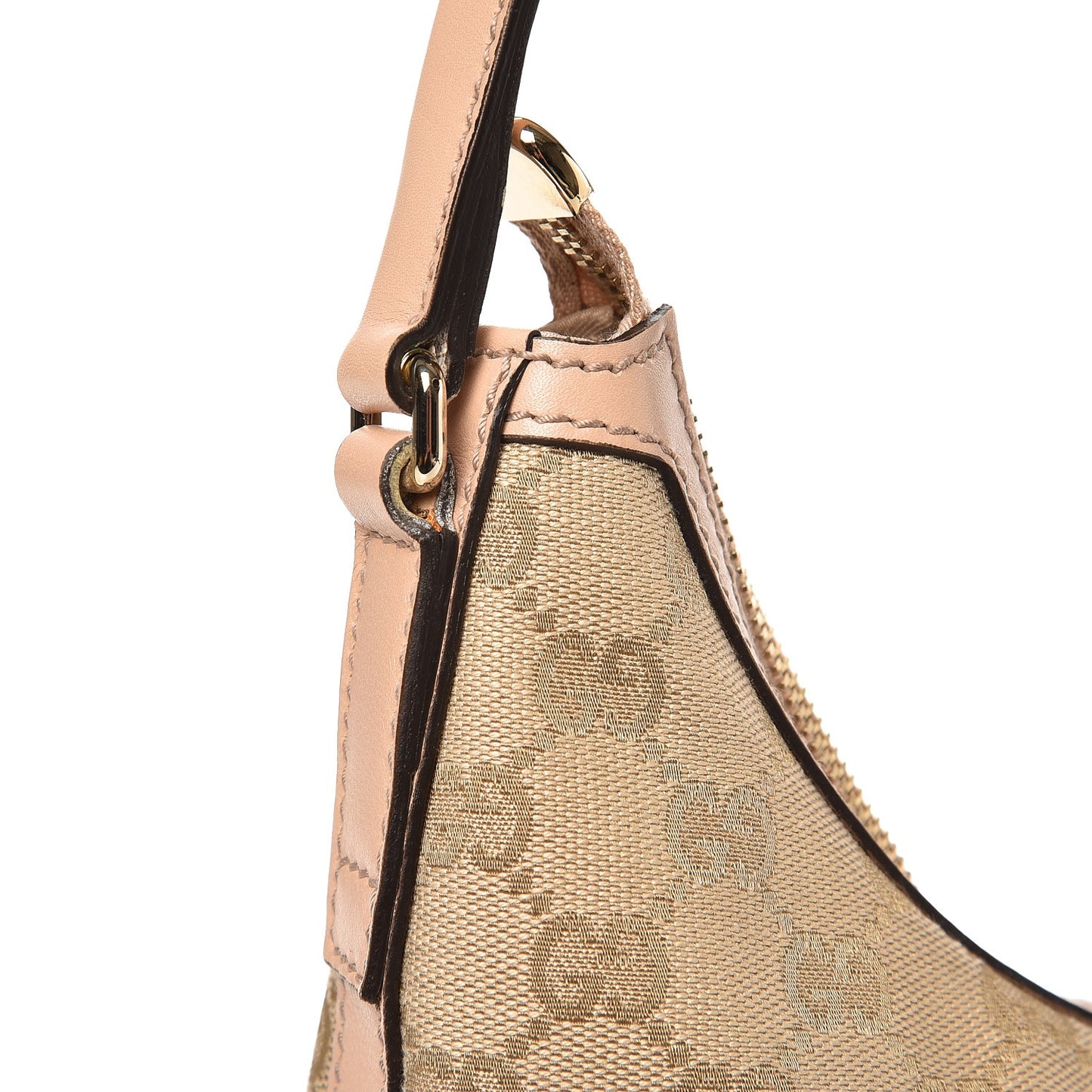 Monogram Small New Britt Hobo Pink