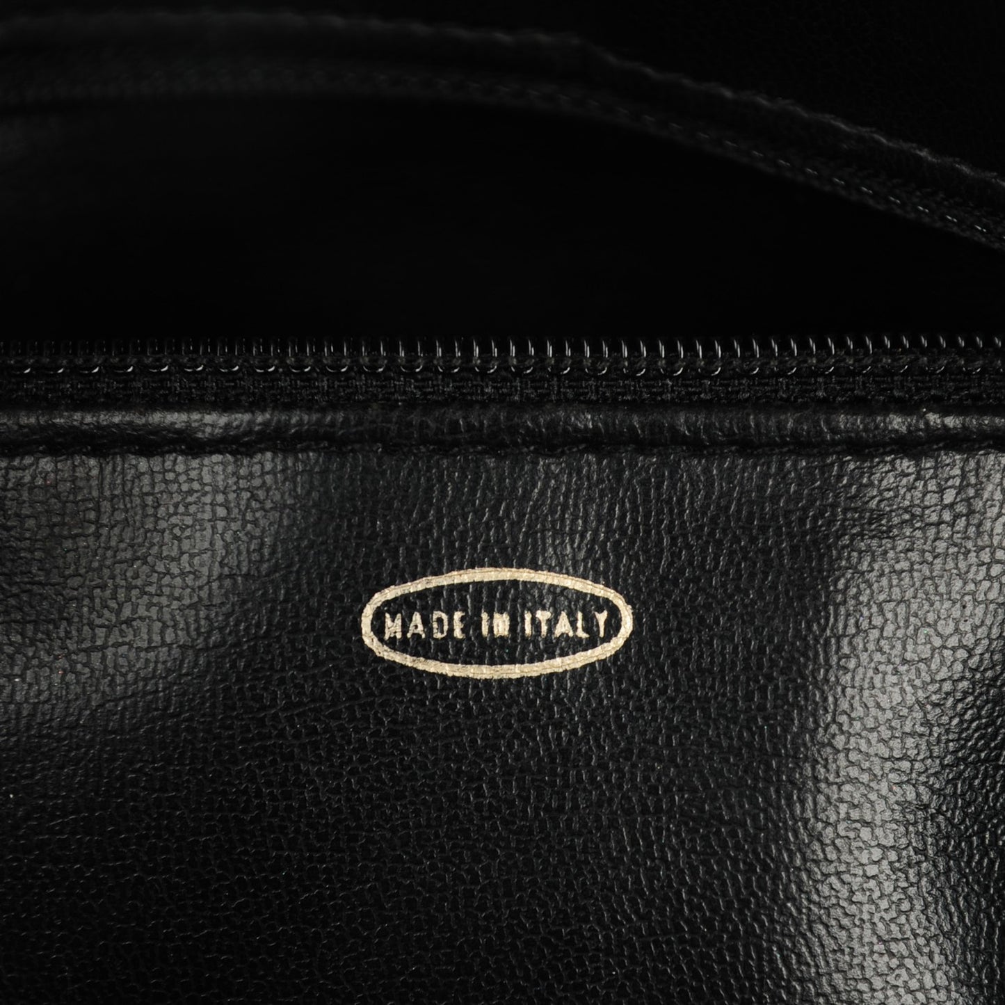 Lambskin Quilted Shoulder Bag Black