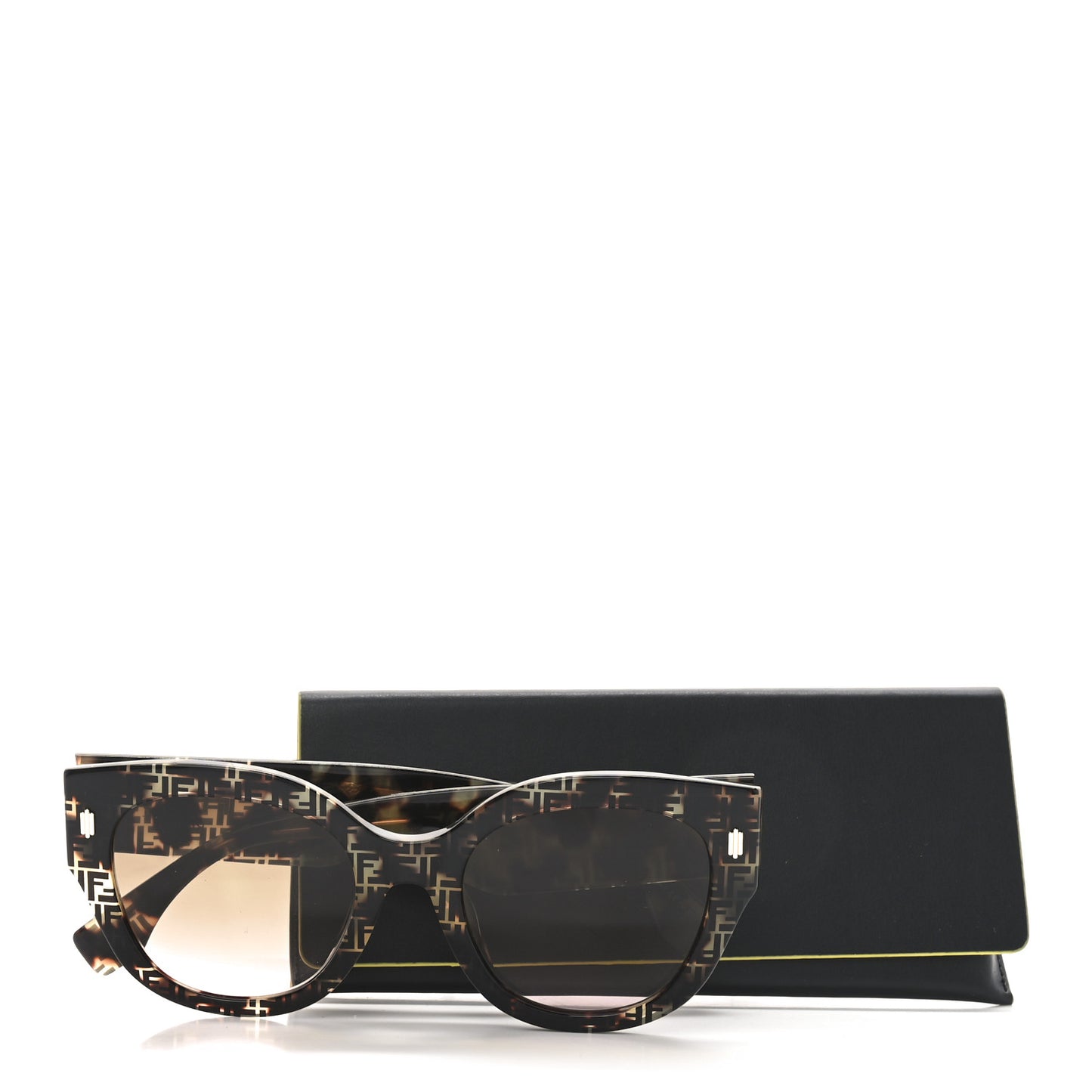 Acetate FF 53mm Sunglasses 0452/F/S Tortoise