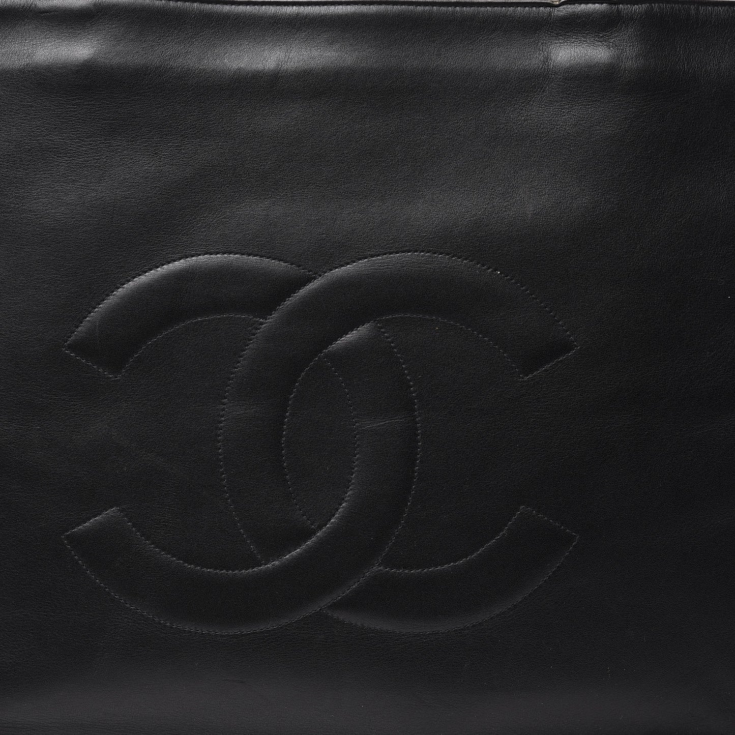 Lambskin CC Tote Black