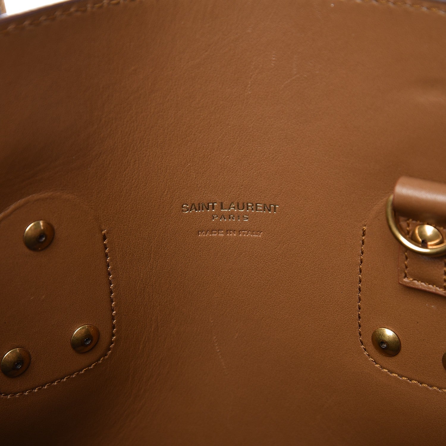 Saint Laurent Nubuck Small Sac de Jour Tan 6 of 9