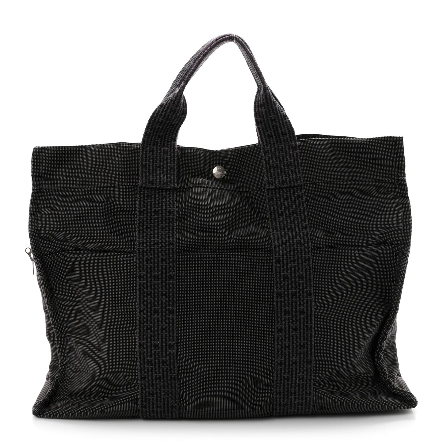 Canvas Herline PM Tote Grey