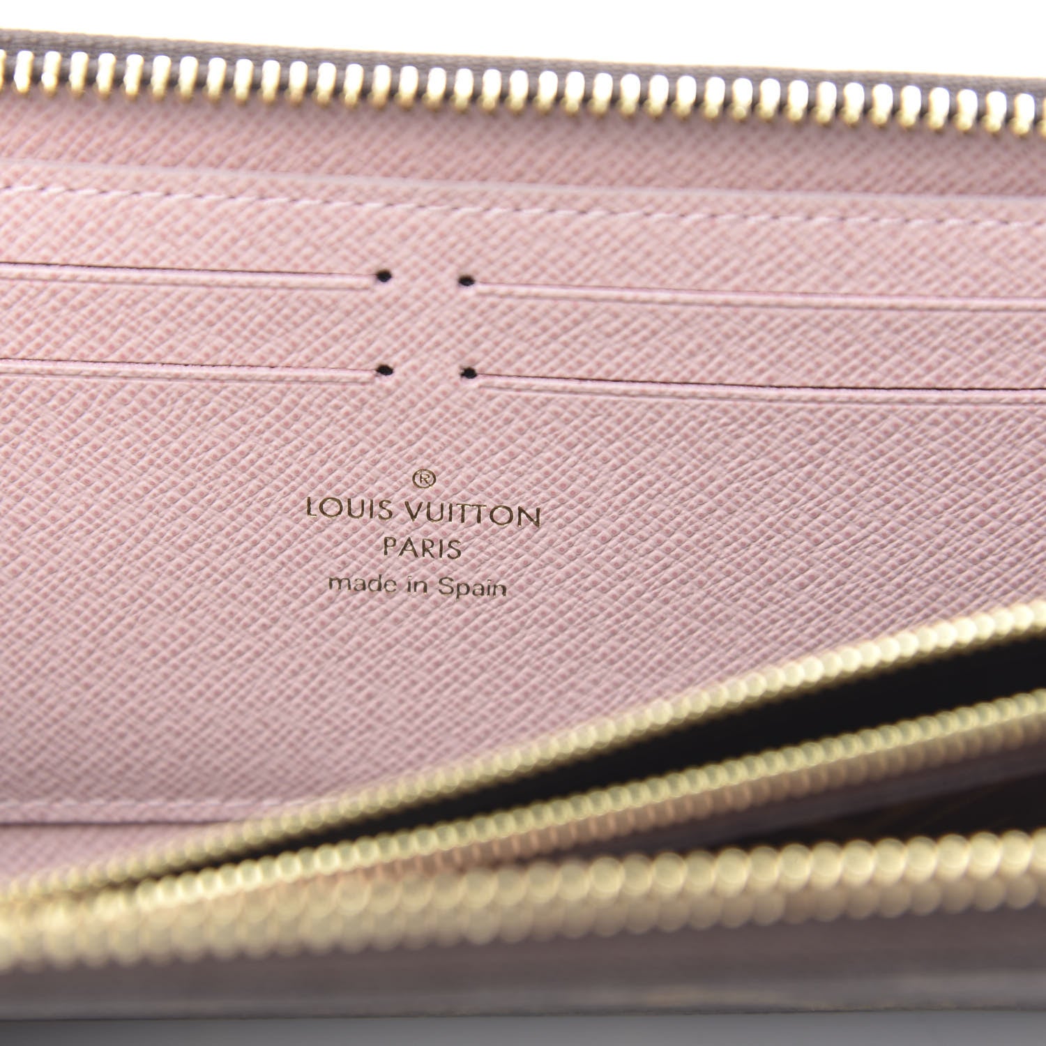 Louis Vuitton Monogram Clemence Wallet Rose Ballerine 6 of 9