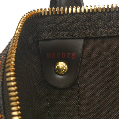 Louis Vuitton Damier Ebene Keepall Bandouliere 55 7 of 10