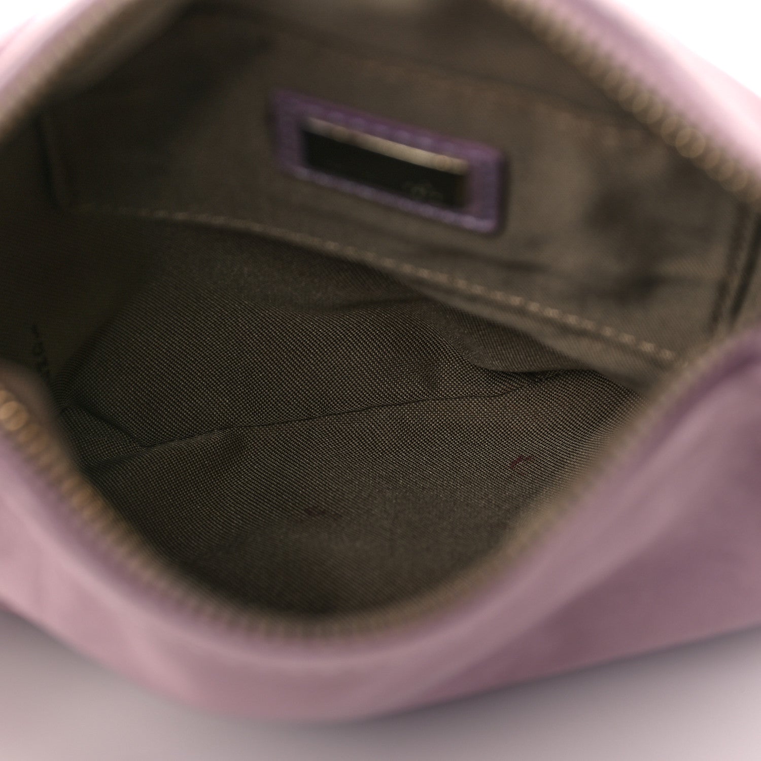 Fendi Calfskin Mini Hobo Bag Lilla 4 of 7
