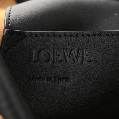 Loewe Shiny Nappa Calfskin Paseo Shoulder Bag Black 6 of 11