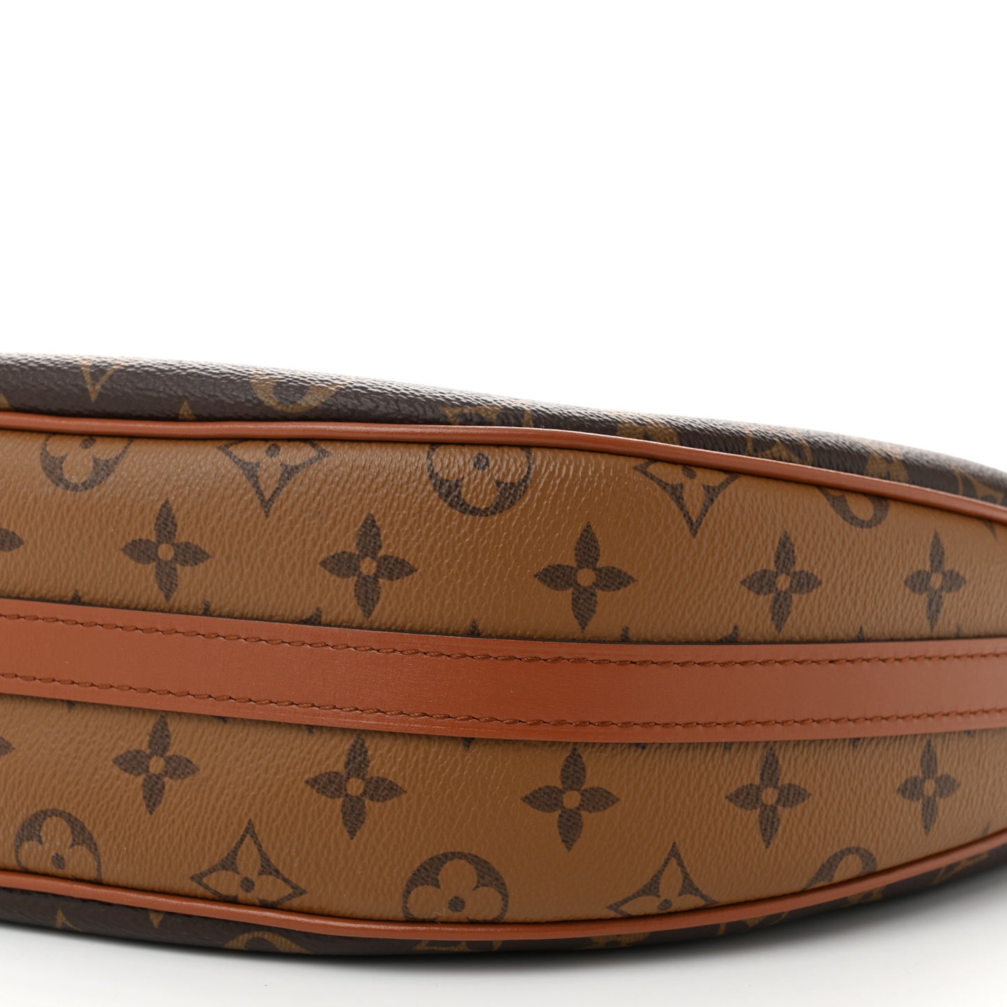 Reverse Monogram Loop Hobo
