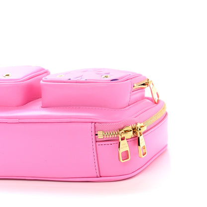Louis Vuitton Calfskin Embossed Monogram Vuittamins Utility Crossbody Rose Violet 9 of 9
