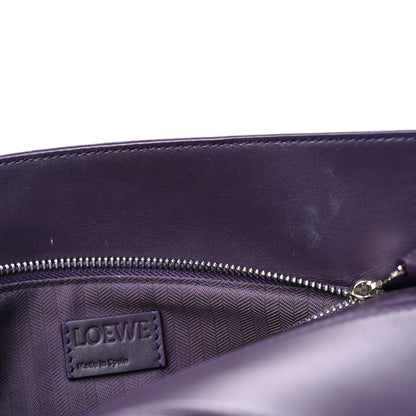 Loewe Satin Calfskin Small Puzzle Bag Deep Purple 9 of 10