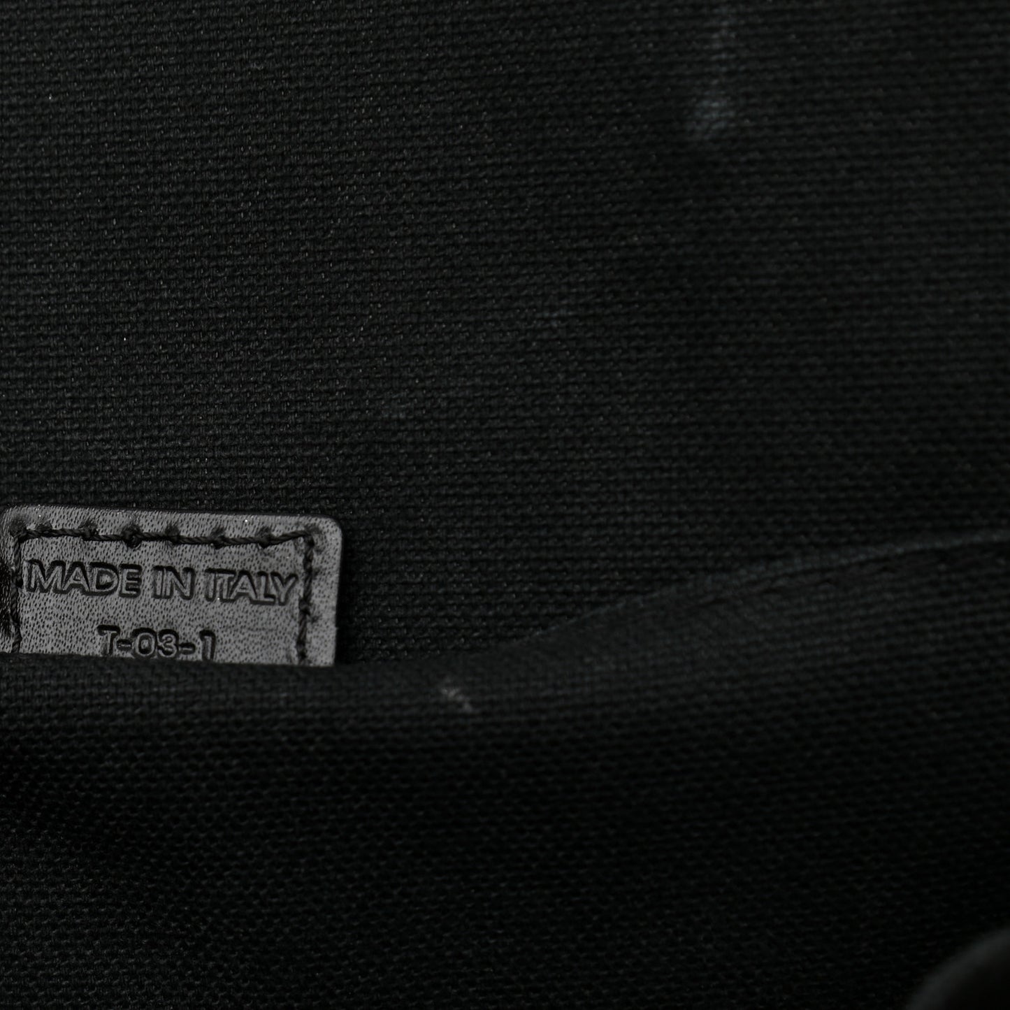 Canvas House Check Backpack Black