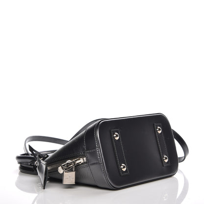Louis Vuitton Epi Alma BB Anthracite Nacre 5 of 7