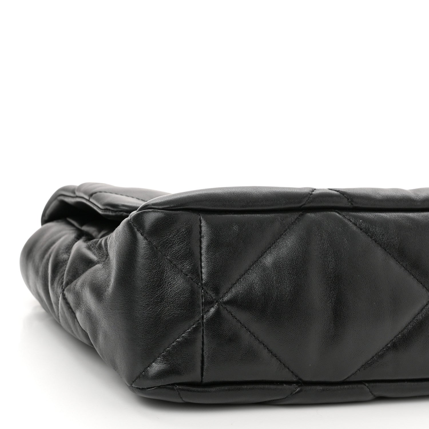 Chanel Lambskin Quilted Large Chanel 19 Flap Black 9 of 11