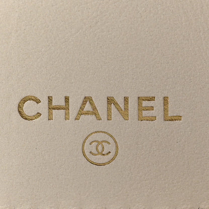 Chanel Caviar Chevron Quilted Small Boy Flap Wallet White 7 of 7