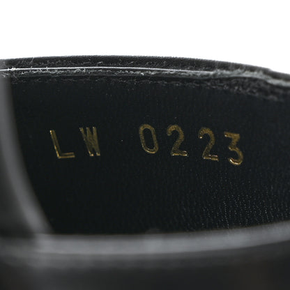 Louis Vuitton Calfskin Shake Platform Sandal 37 Black 7 of 9