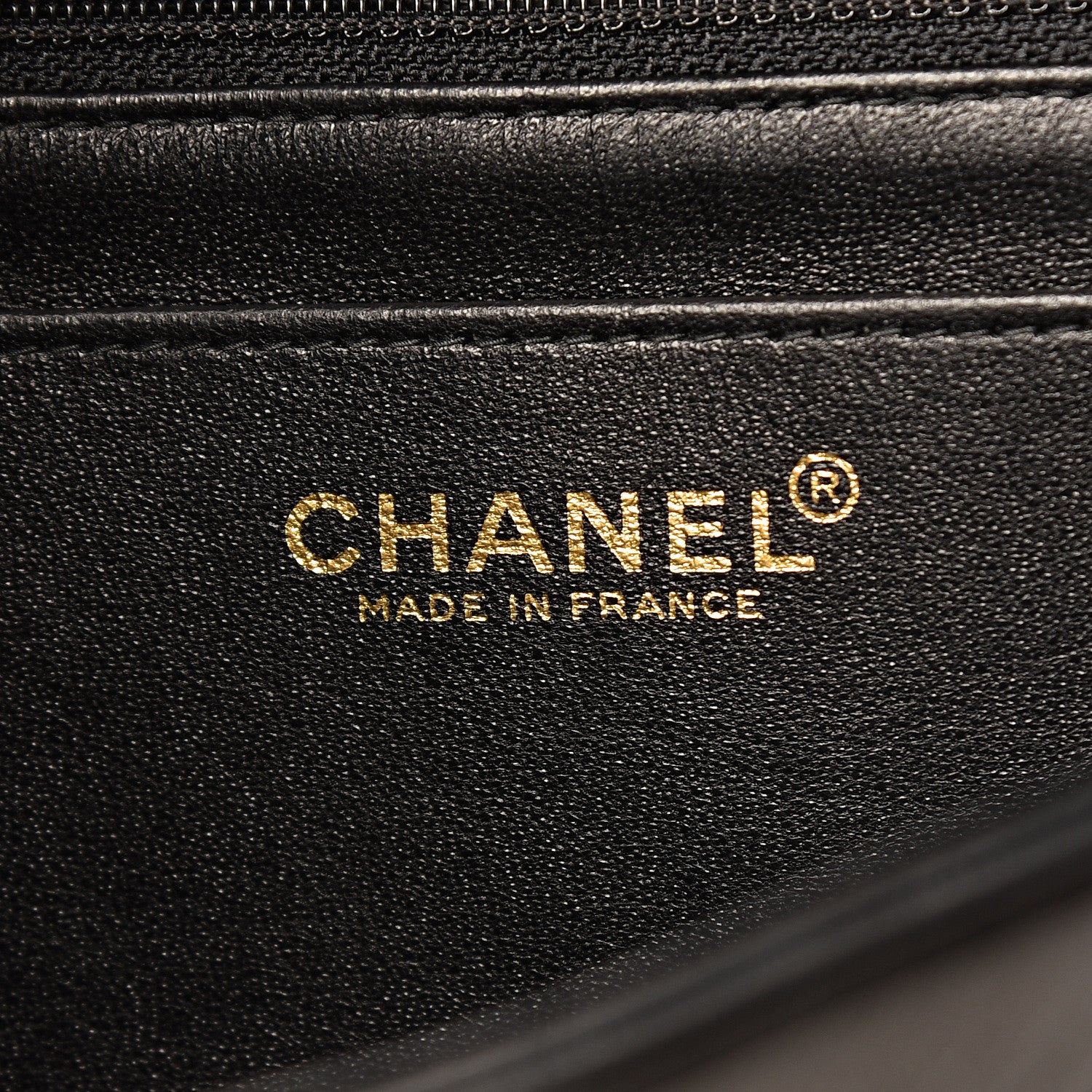 Chanel Lambskin Chocolate Bar Pearl Chain Flap Black 6 of 13