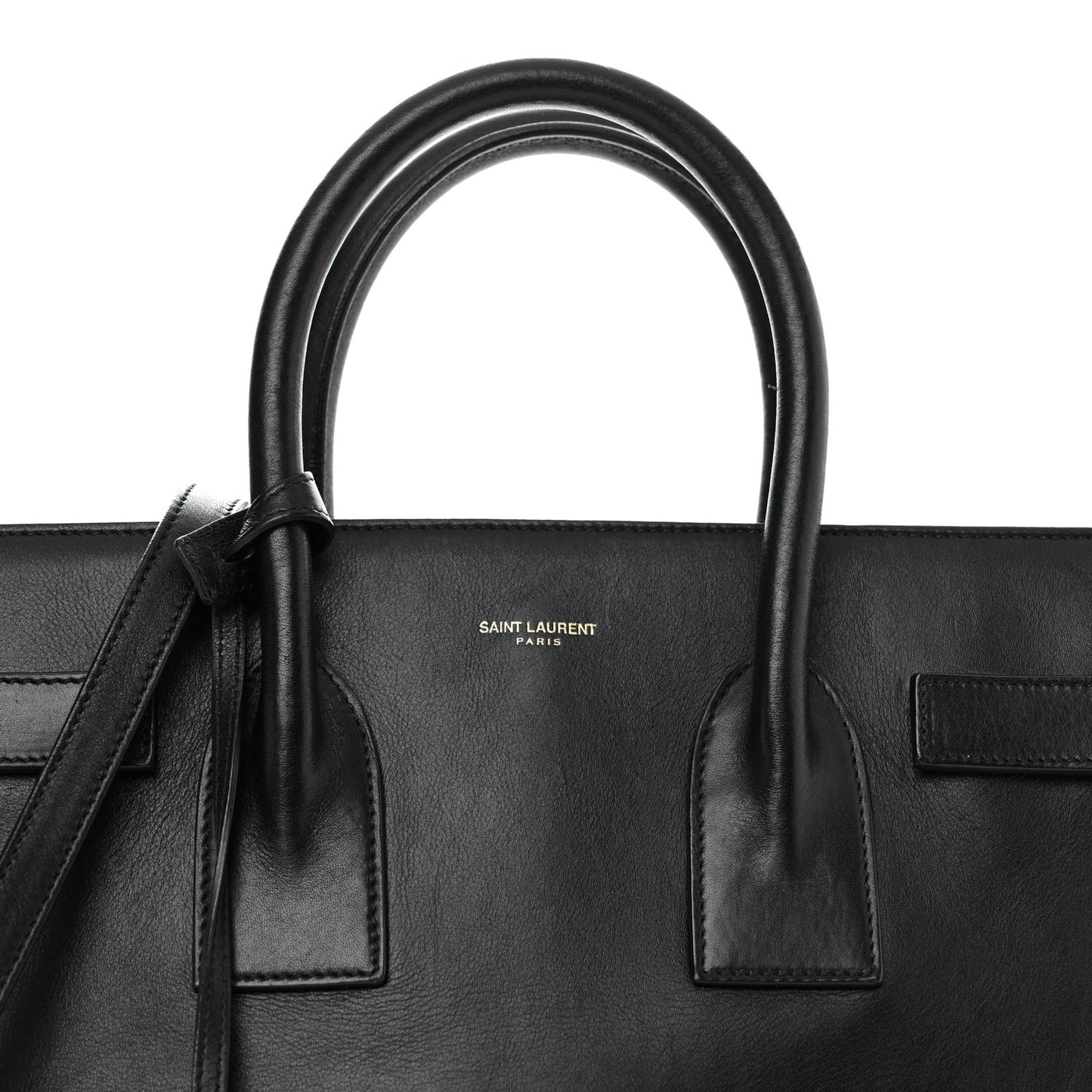 Calfskin Small Sac De Jour Black