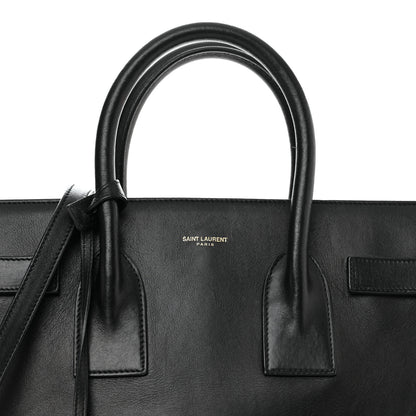 Saint Laurent Calfskin Small Sac De Jour Black 9 of 11