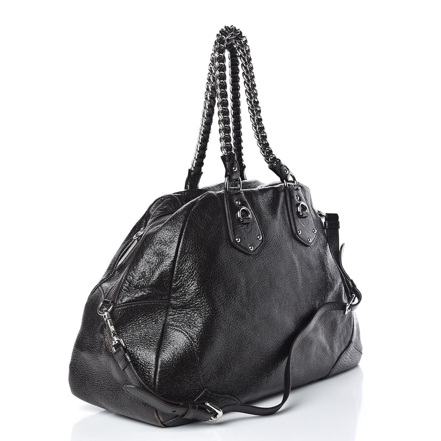 Cervo Lux Bauletto Tote Ebano