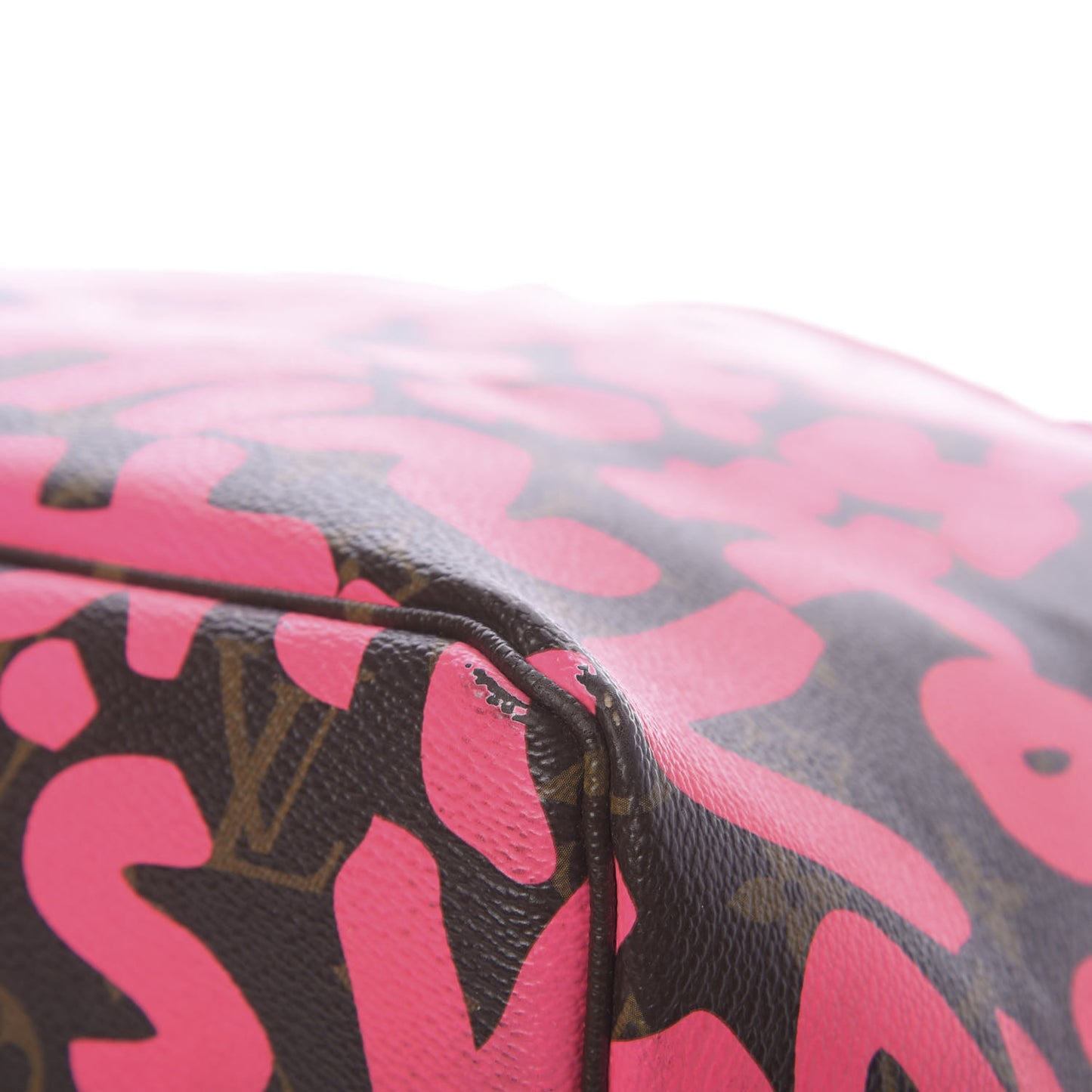 Monogram Graffiti Neverfull GM Fuchsia