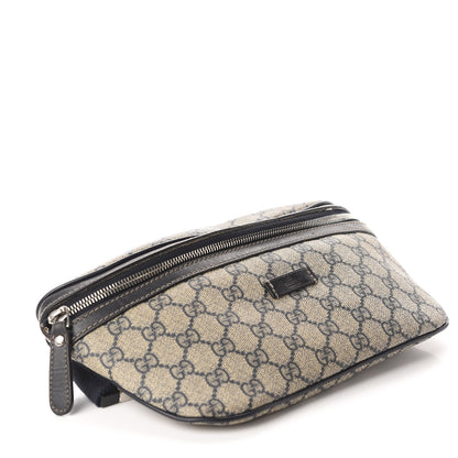 Gucci GG Supreme Monogram Belt Bag Navy 4 of 11
