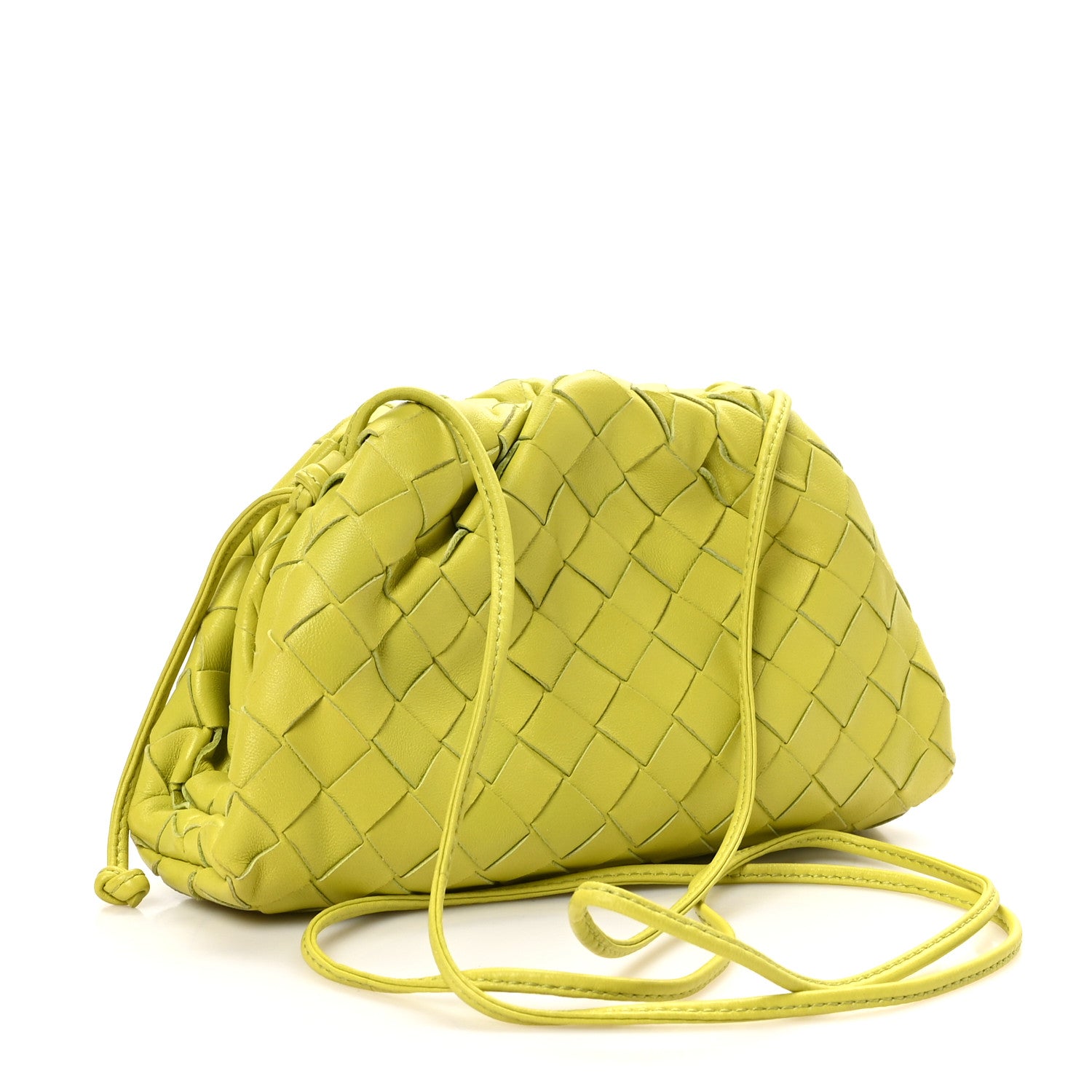 Bottega Veneta Nappa Intrecciato The Mini Pouch Kiwi 2 of 9