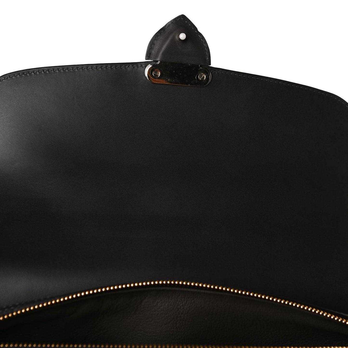 Cuir Orfevre Leather Neo Speedy PM Black