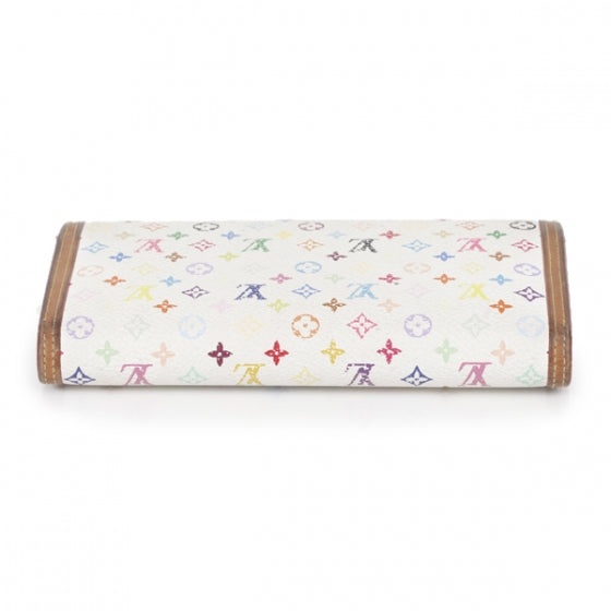 Monogram Multicolor Porte Tresor International Wallet White