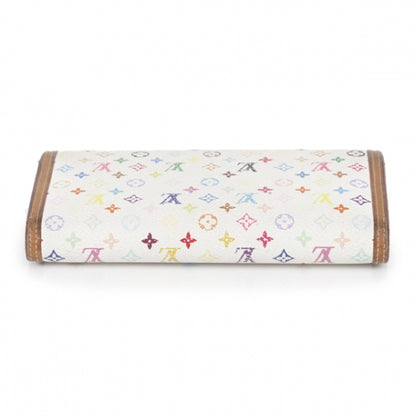 Louis Vuitton Monogram Multicolor Porte Tresor International Wallet White 3 of 12