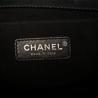 Chanel Calfskin Quilted Medium Boy Flap Black 6 of 11