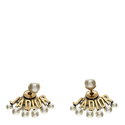 Christian Dior Pearl J'Adior Dior Tribal Earrings 1 of 5