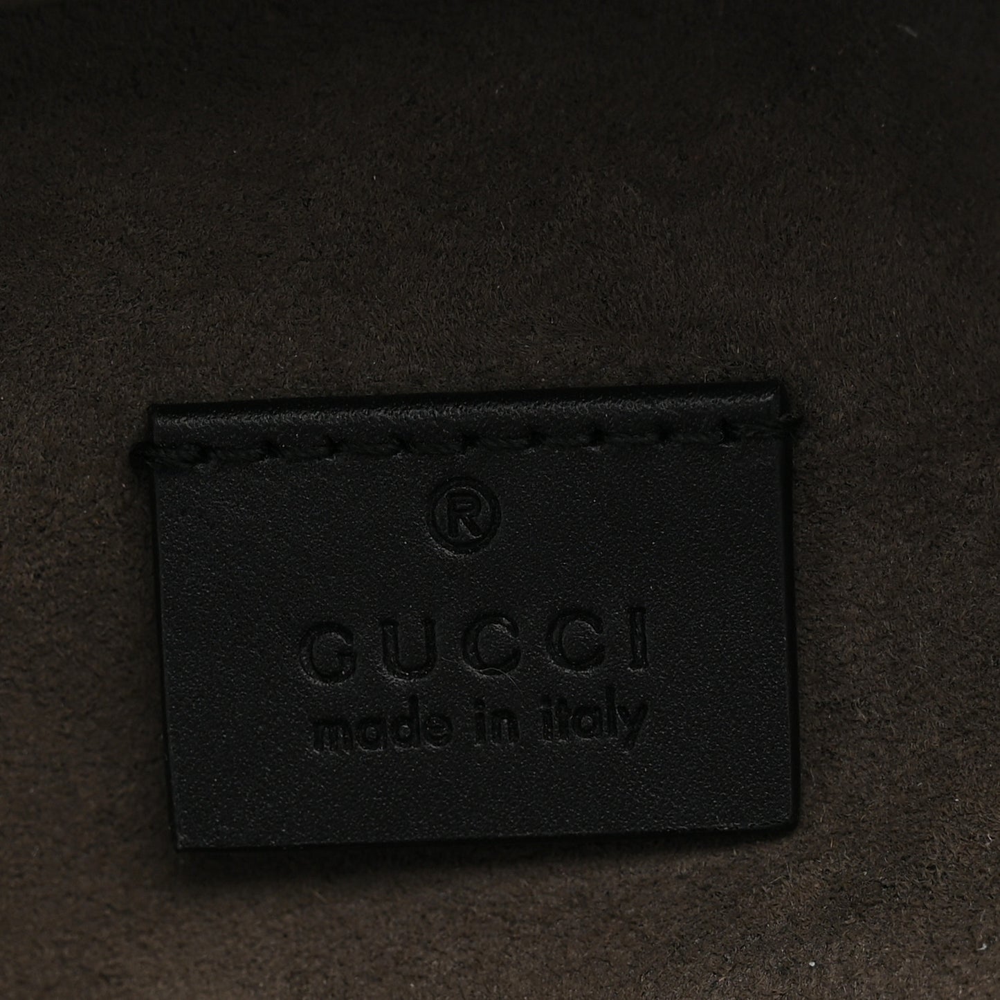 GG Supreme Monogram Medium Backpack Black