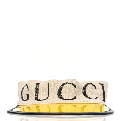 Gucci Vinyl Logo Visor M Yellow 2 of 7