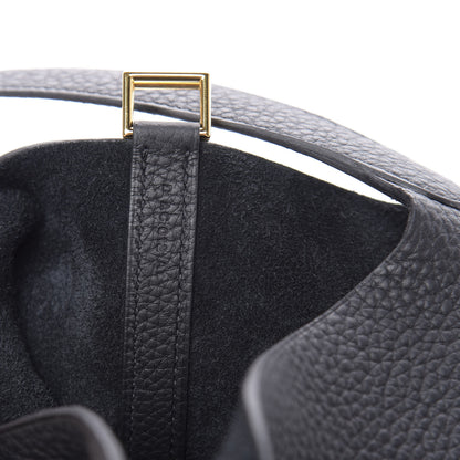Hermes Taurillon Clemence Picotin Lock 22 MM Black 7 of 11