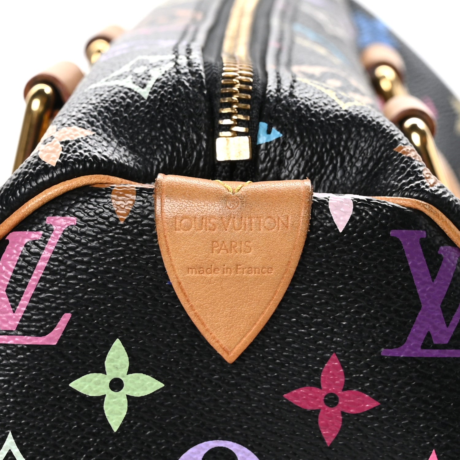 Louis Vuitton Monogram Multicolor Speedy 30 Black 6 of 10
