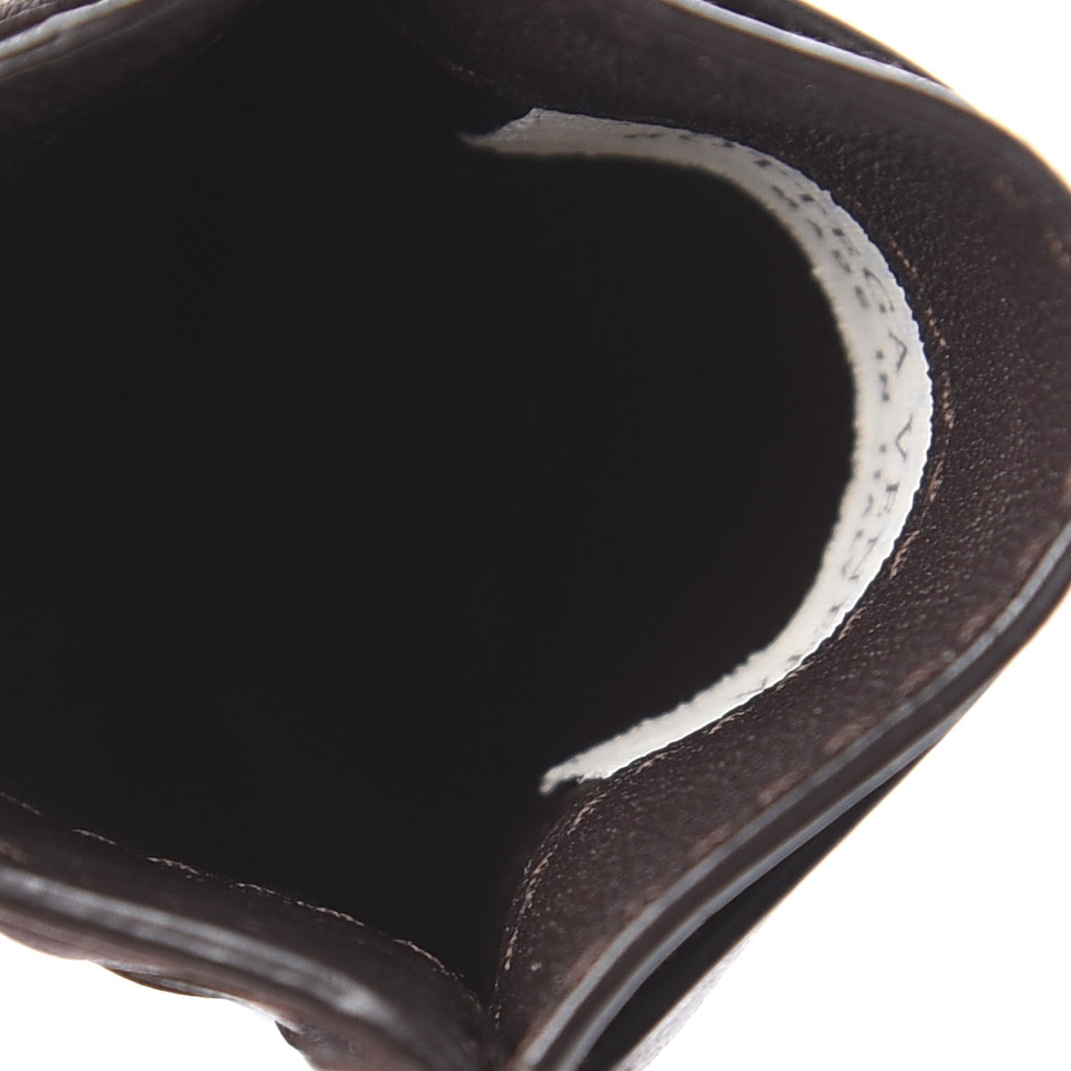 Bottega Veneta Nappa Intrecciato Card Case Ebano 5 of 7