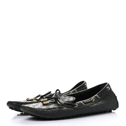 Louis Vuitton Empreinte Gloria Loafers 38.5 Black 3 of 7