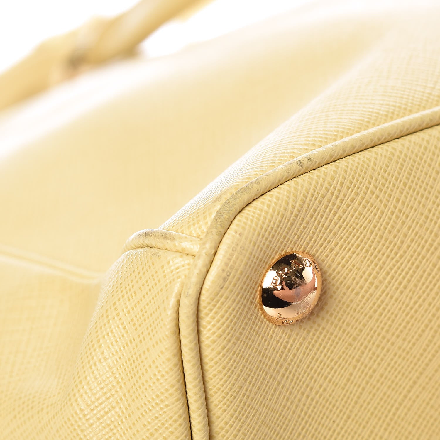 Prada Saffiano Large Galleria Double Zip Tote Ginestra 20 of 23